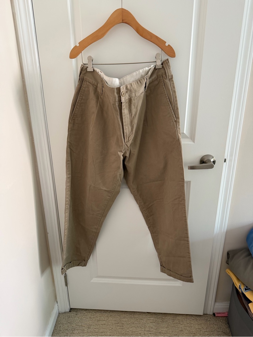 Carhartt WIP Men's Chino Pants in Tan